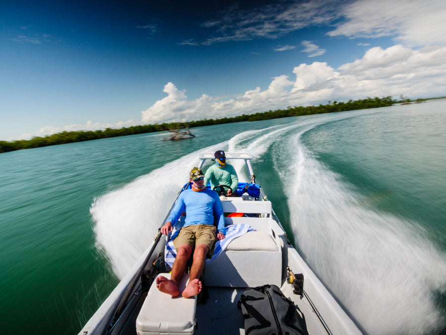 Belize Fly Fishing Panga