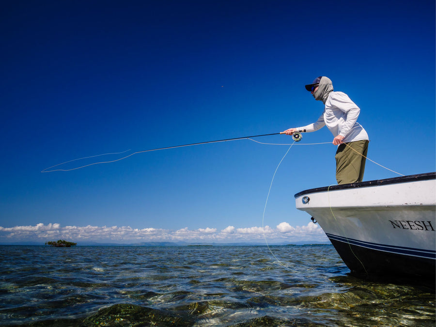 Belize Fly Fishing Panga Fishing