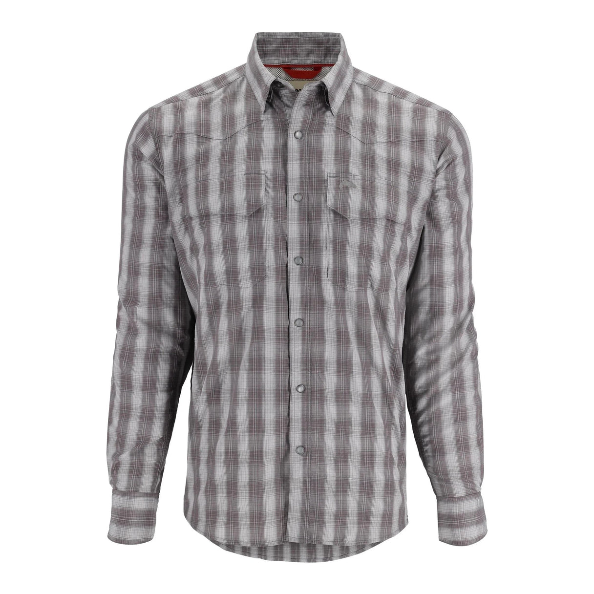 Simms Men's Big Sky Long-Sleeve Shirt - Grayling Plaid