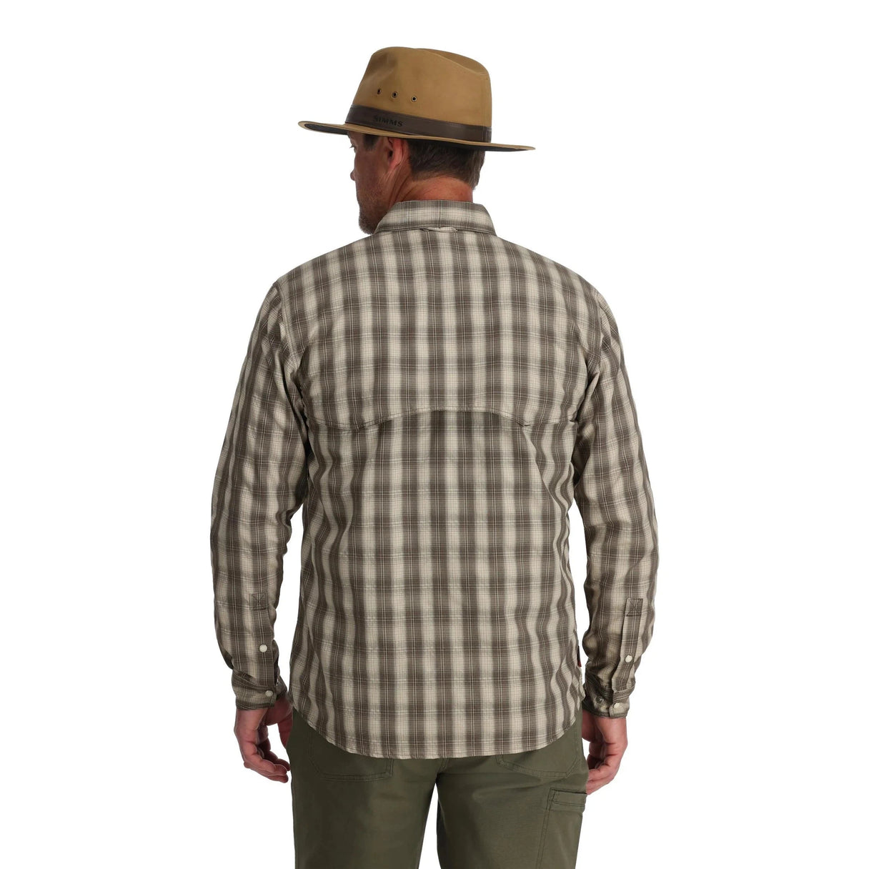 Simms Men's Big Sky Long-Sleeve Shirt - Grayling Plaid