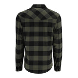 Simms Men's Gallatin Flannel Long-Sleeve Shirt - Loden Buffalo Check