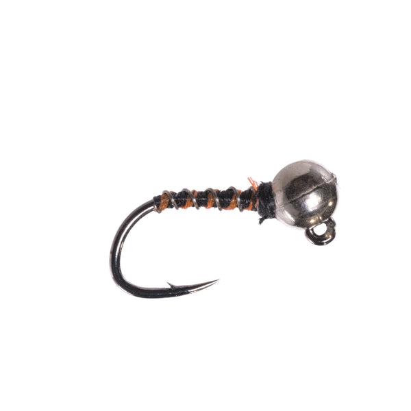 Jig CrossFit Zebra Midge - Black - Size 18 2.8mm