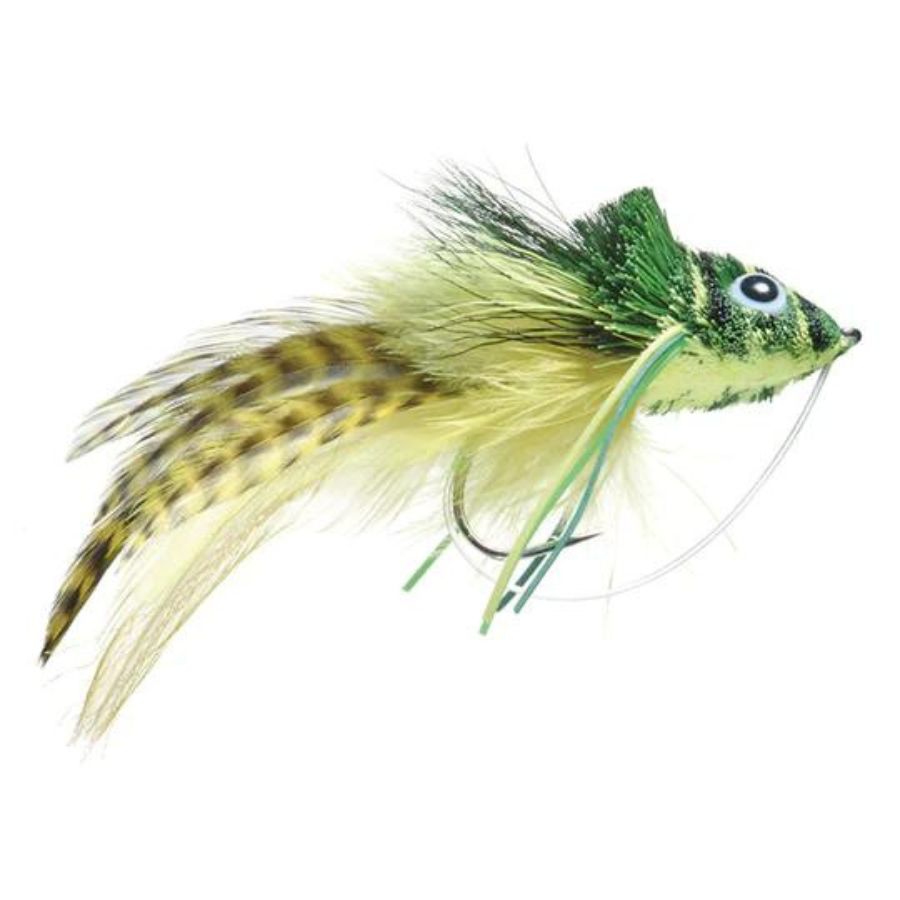 Umpqua Swimming Frog - Yellow Belly - Size 2