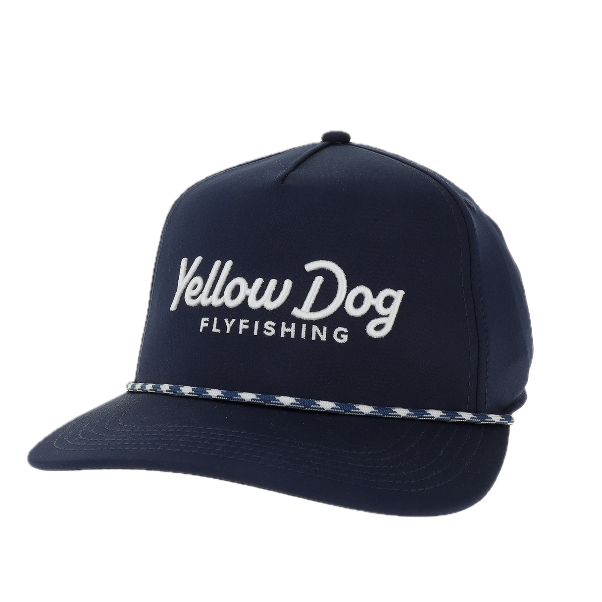 Yellow Dog Legacy Caddy Hat - Navy/Navy White Rope