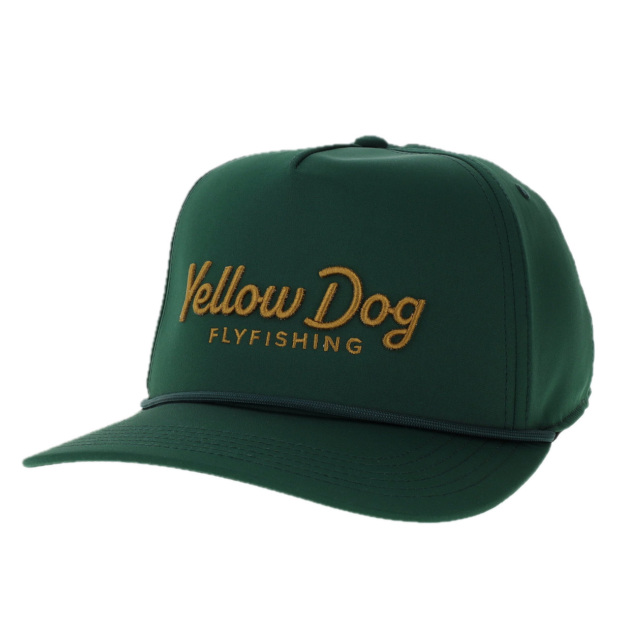 Yellow Dog Legacy Caddy Hat - Dark Green