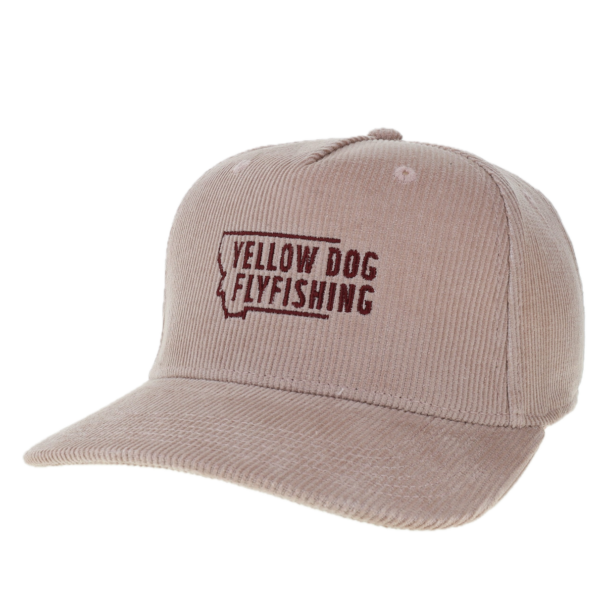 Yellow Dog Roadie Hat - Dusty Rose Corduroy