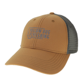 Yellow Dog Trucker Hat - Caramel/Dark Grey