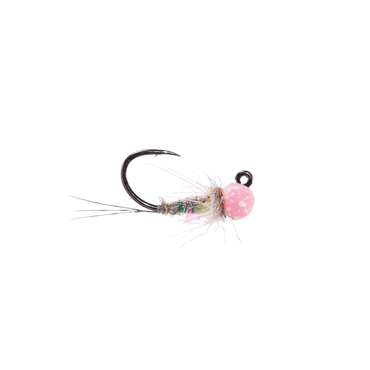 Keller's Peach Fuzz - Rainbow (Light Pink Bead) - Size 16