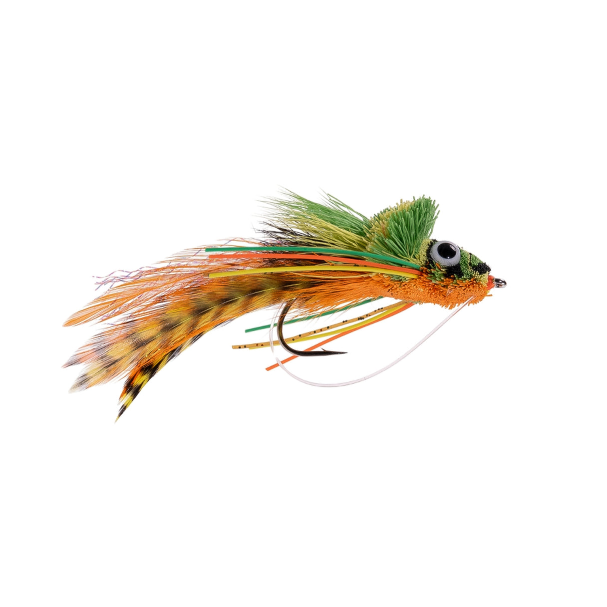 Orange Belly Umpqua Swimming Frog - Size 2