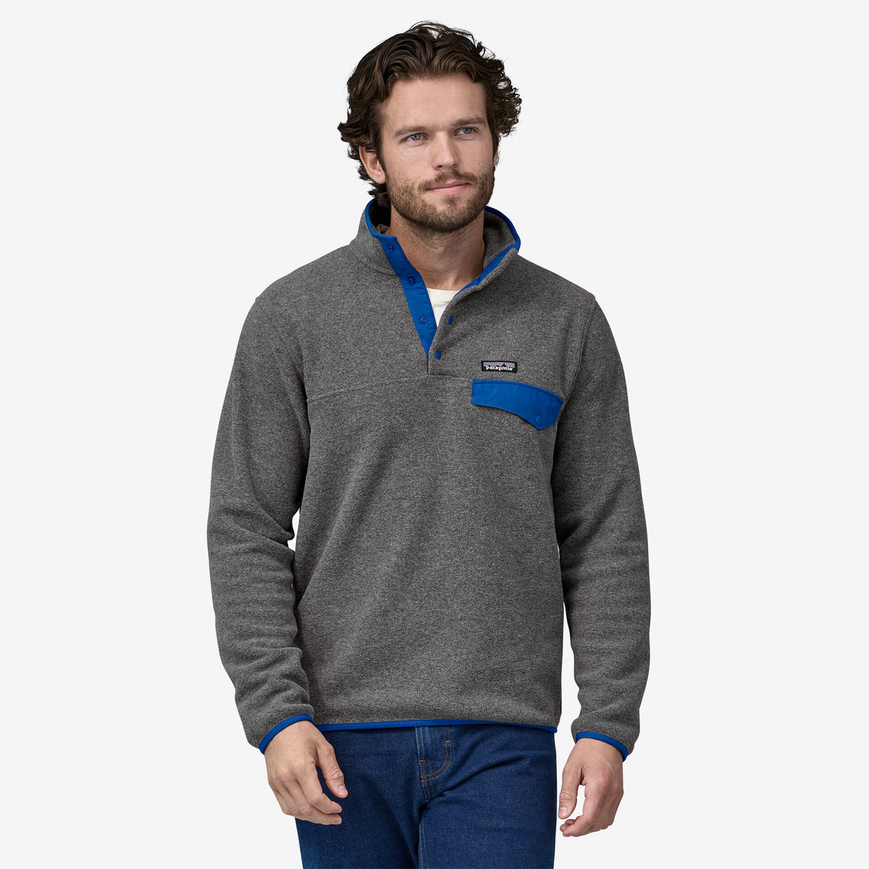 Patagonia Mens's Lightweight Synch Snap-T Pullover