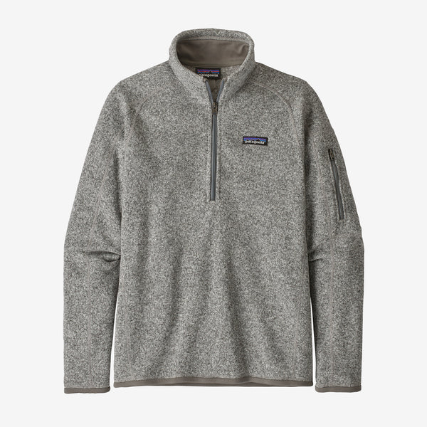 Patagonia Women's Better Sweater 1/4 Zip - Birch White