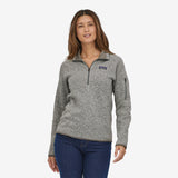 Patagonia Women's Better Sweater 1/4 Zip - Birch White