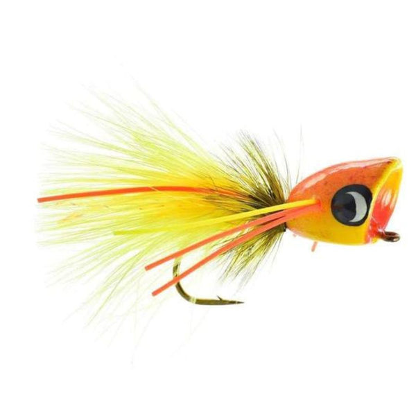 Bass Popper - Colonel Mustard - Size 6