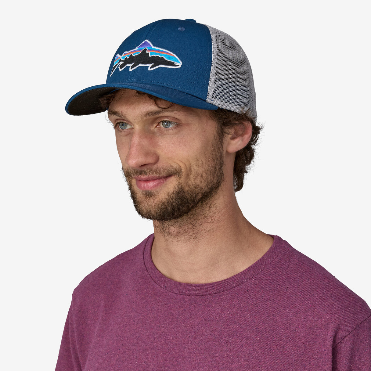 Fitz roy trout trucker hat online