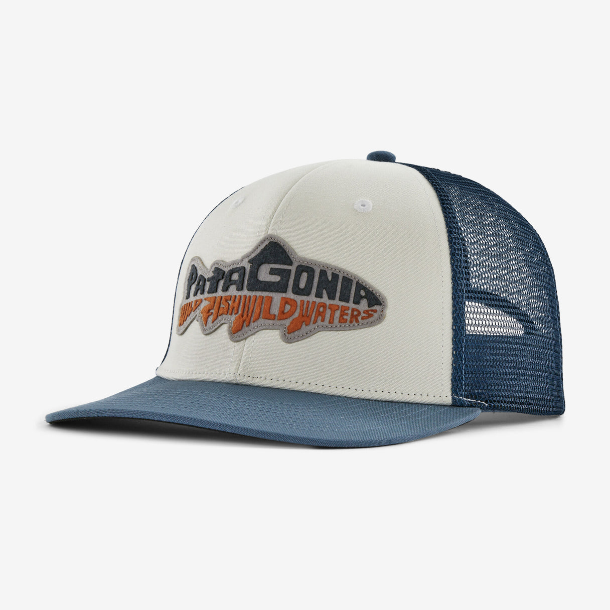 Patagonia Take a Stand Trucker Hat - Wild Waterline/Utility Blue