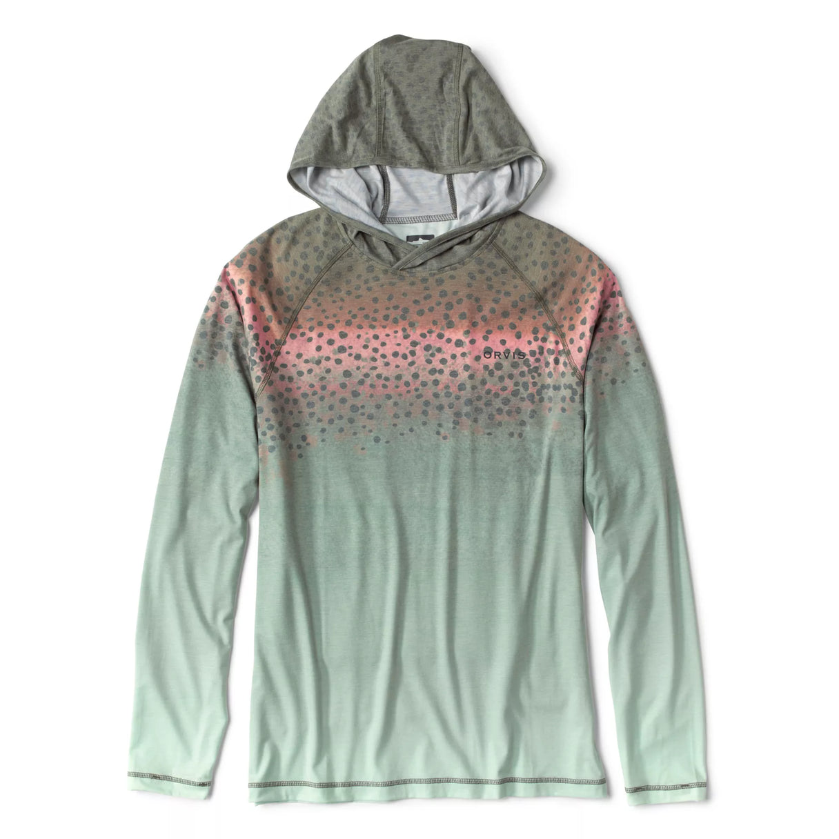 Orvis Men's Dricast Printed Hoodie - Rainbow Trout