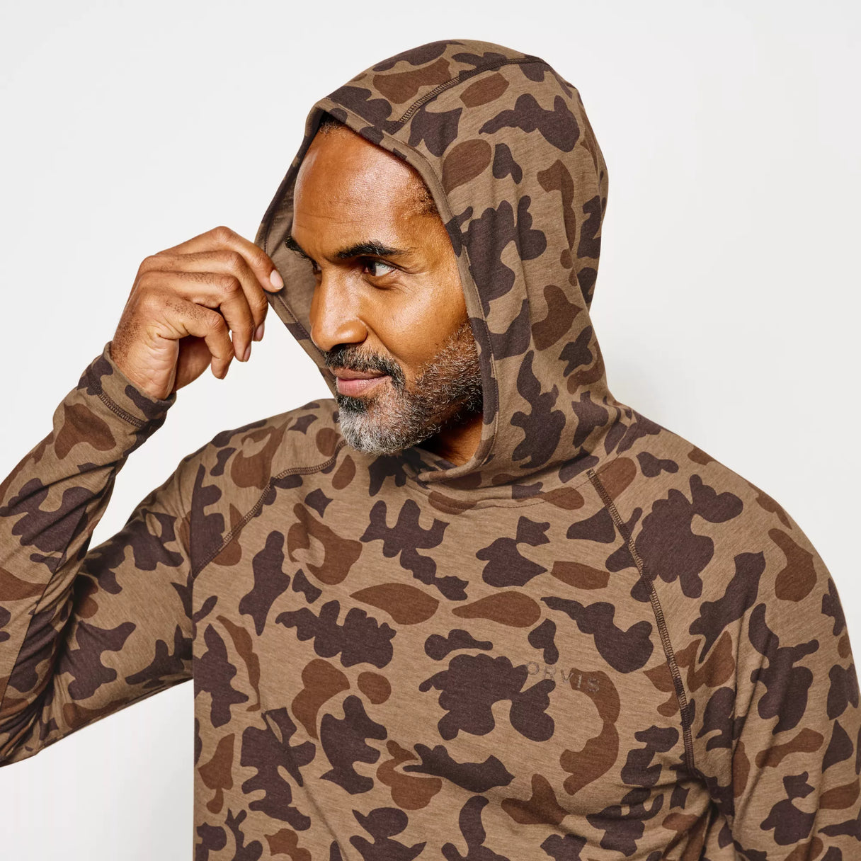 Orvis Men's Dricast Printed Hoodie - Orvis 1971 Camo