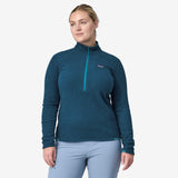 Patagonia Women's R1 Air Zip Neck - Milkweed Mauve