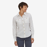 Patagonia Women's Self Guided Hike Long-Sleeve Shirt - Sandy Melon