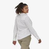 Patagonia Women's Self Guided Hike Long-Sleeve Shirt - White