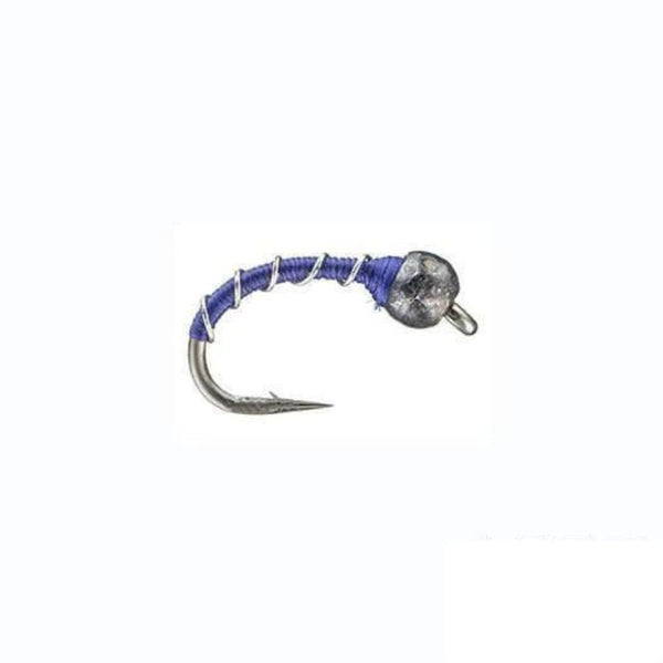 Tungsten Bead Midge - Purple - Size 18