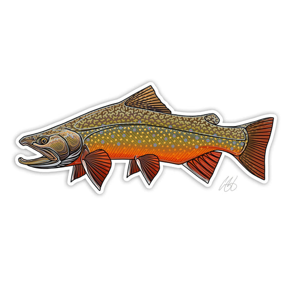 Underwood Brook Trout Sticker