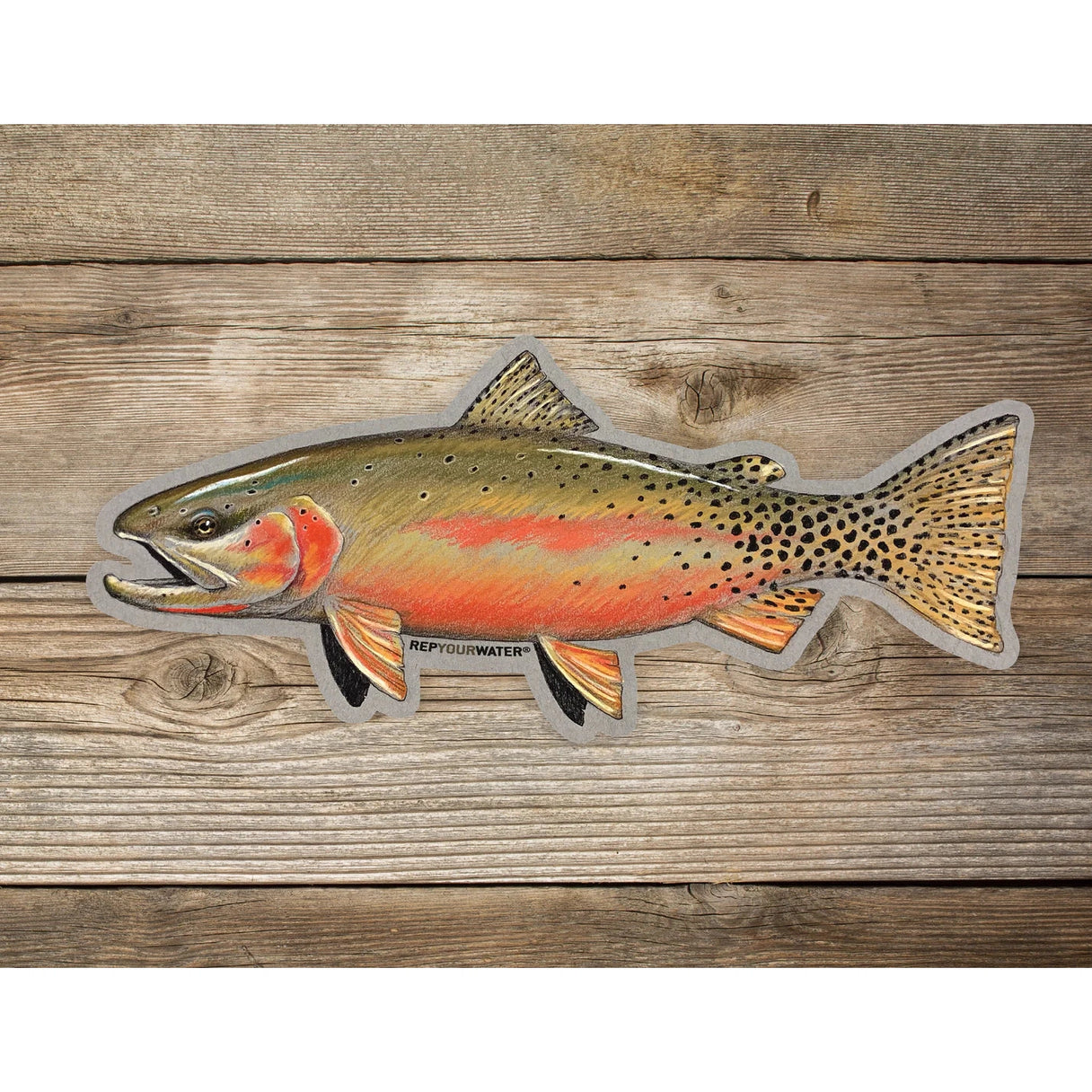 RepYourWater High Country Native Reserve Sticker