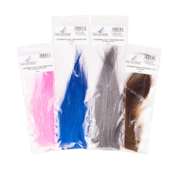 Nature's Spirit Cashmere Goat Streamer Hair