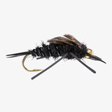 Bead Head Rubberleg Stonefly - Black Size 8