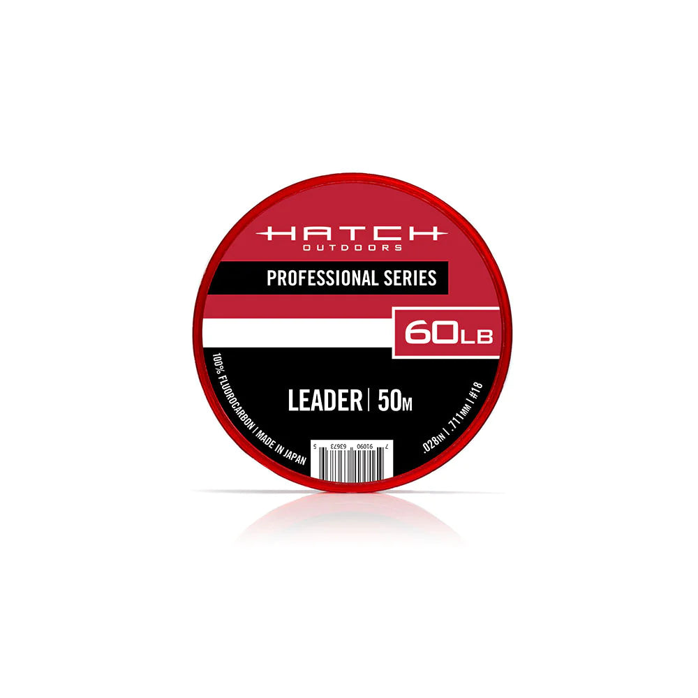 Hatch Saltwater Leader Material- 60lb Clear