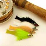 Fish-Skull Forage Fly - Black - Size 1/0