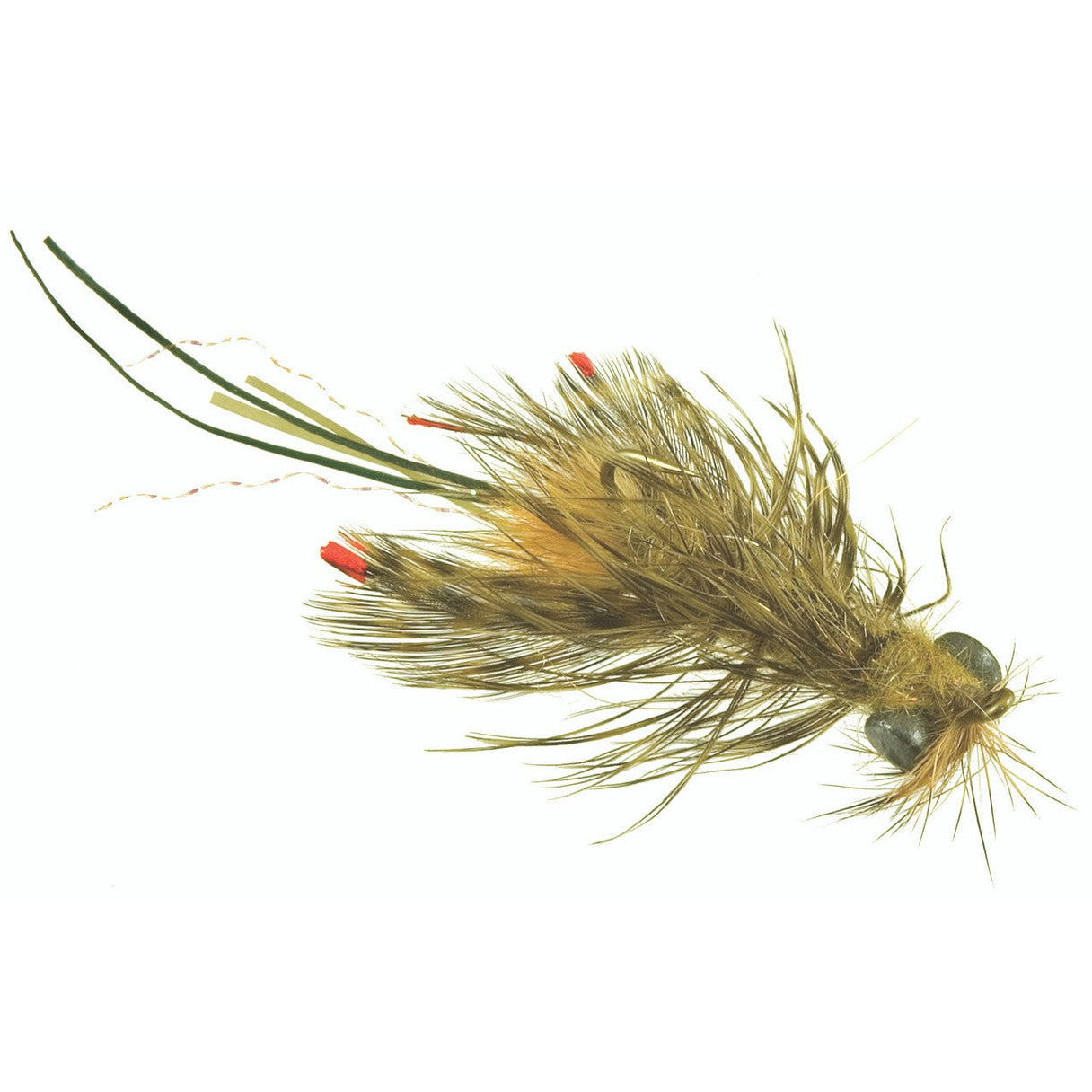 Near Nuff Crayfish - Dirty Olive - Size 8