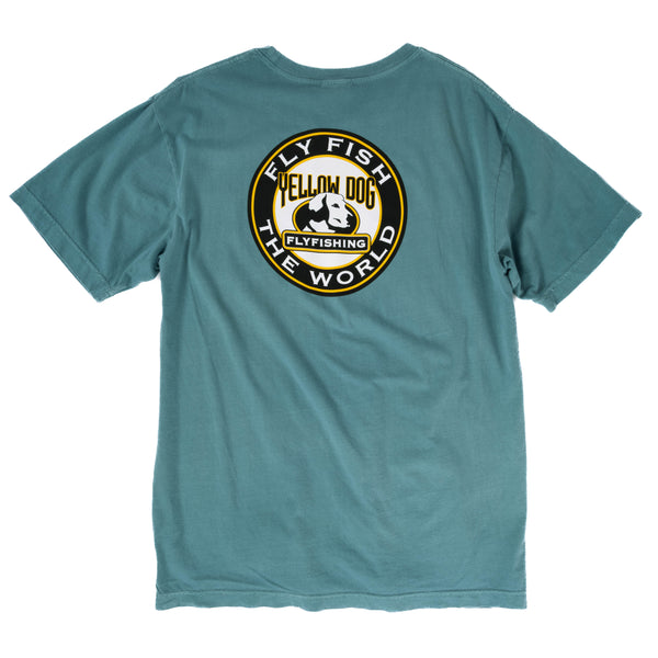 Yellow Dog Flyfishing T-Shirt - Harbour