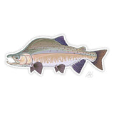 Underwood Pink Salmon Sticker