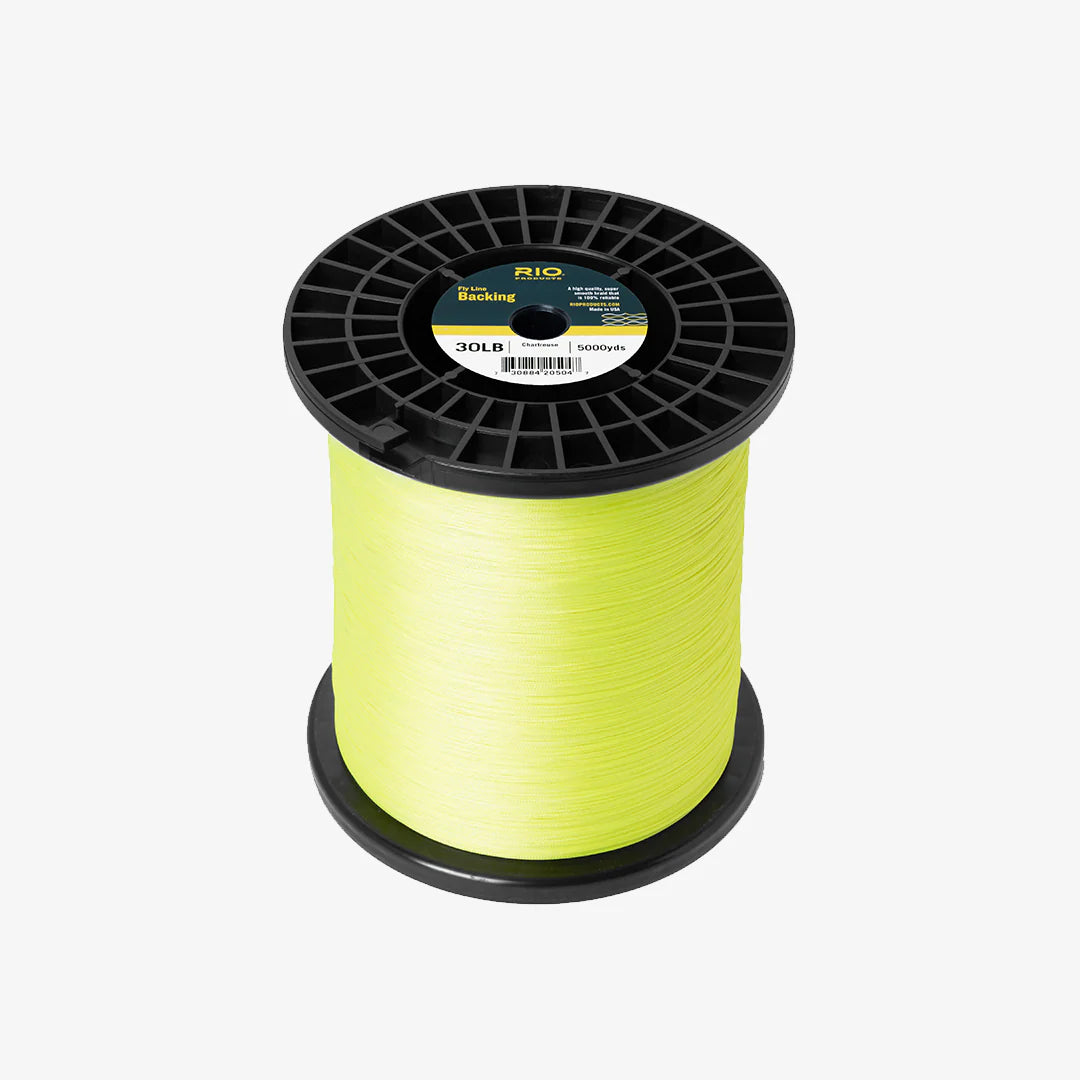 RIO Fly Line Backing 20lb 100yd - Chartreuse