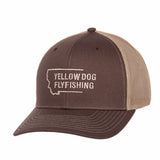 Yellow Dog Flyfishing Montana Trucker - Brown/Khaki