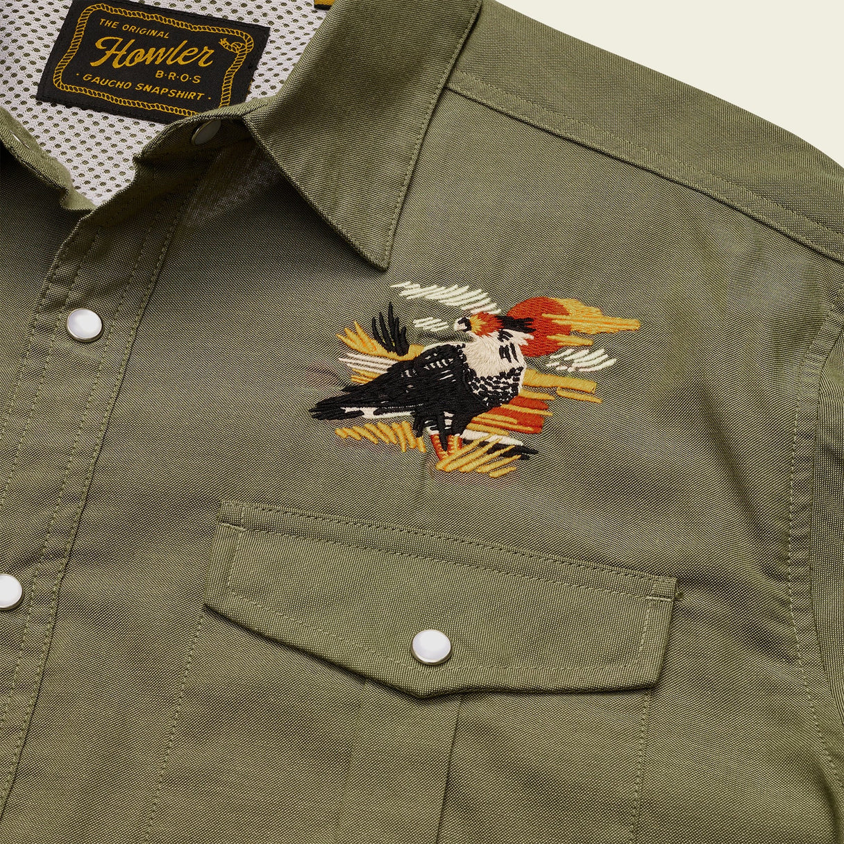 Howler Brothers Gaucho Snapshirt - Caracaras