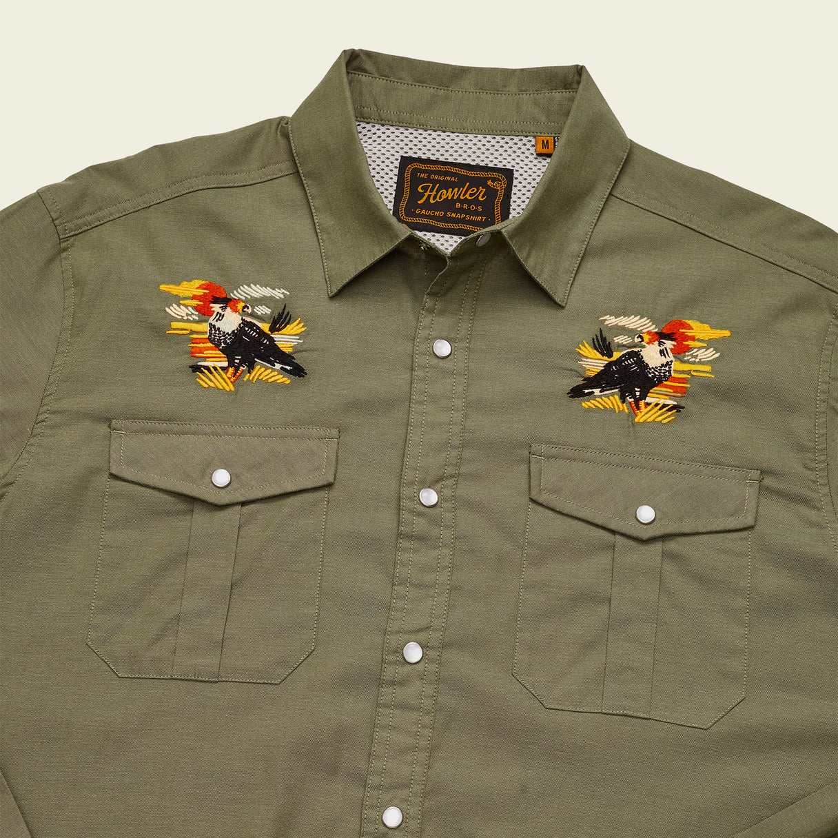 Howler Brothers Gaucho Snapshirt - Caracaras