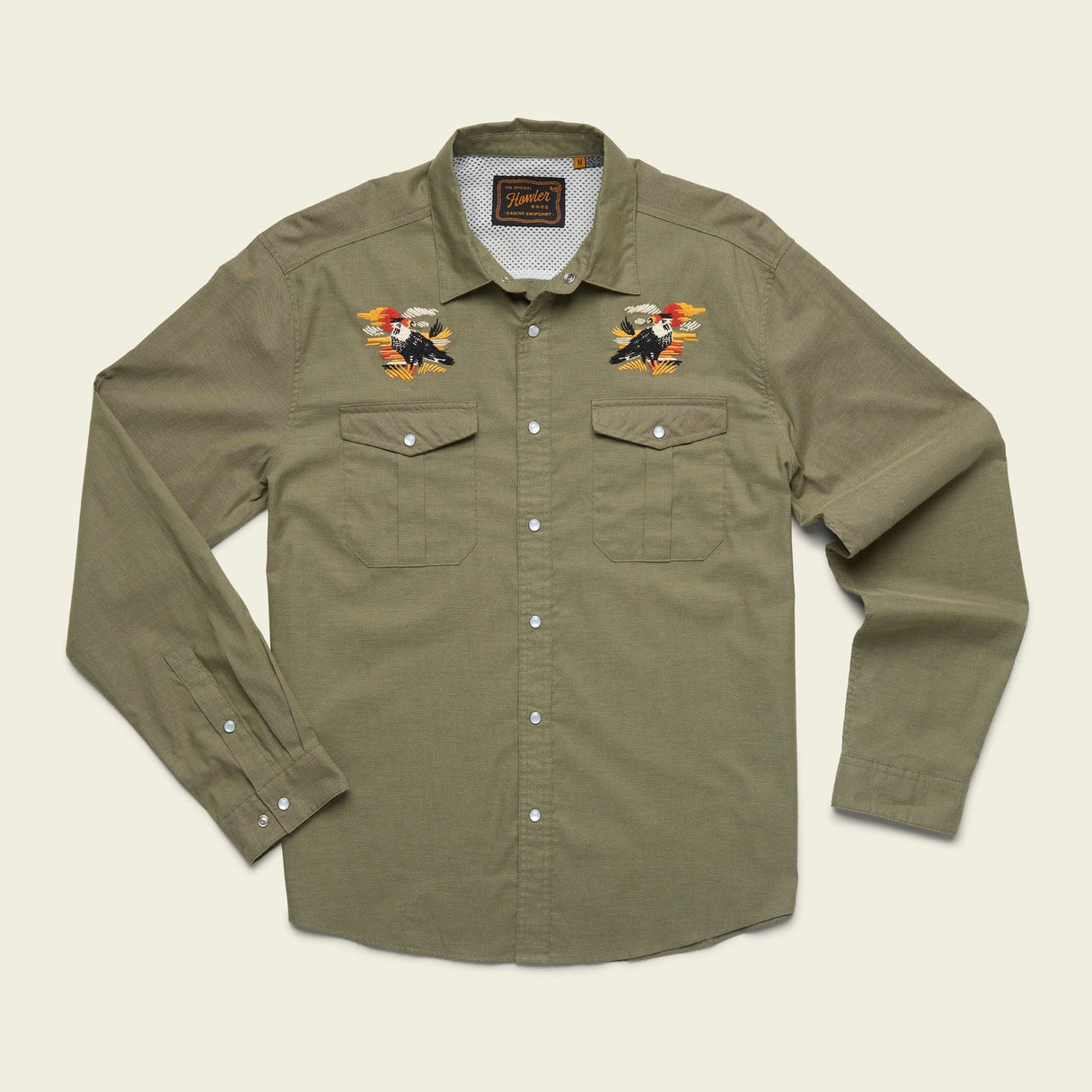 Howler Brothers Gaucho Snapshirt - Caracaras