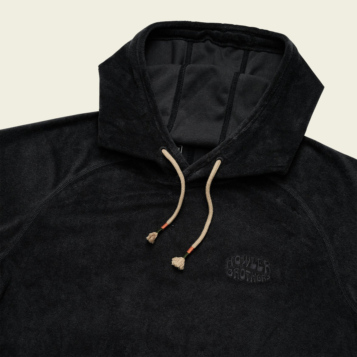 Howler Brothers Terrycloth Hoodie - Antique Black