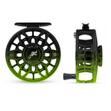 Abel SDF Ported Fly Reel - Black Green Fade