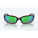 Costa Brine Readers Tortoise/Green Mirror 580P +2.50