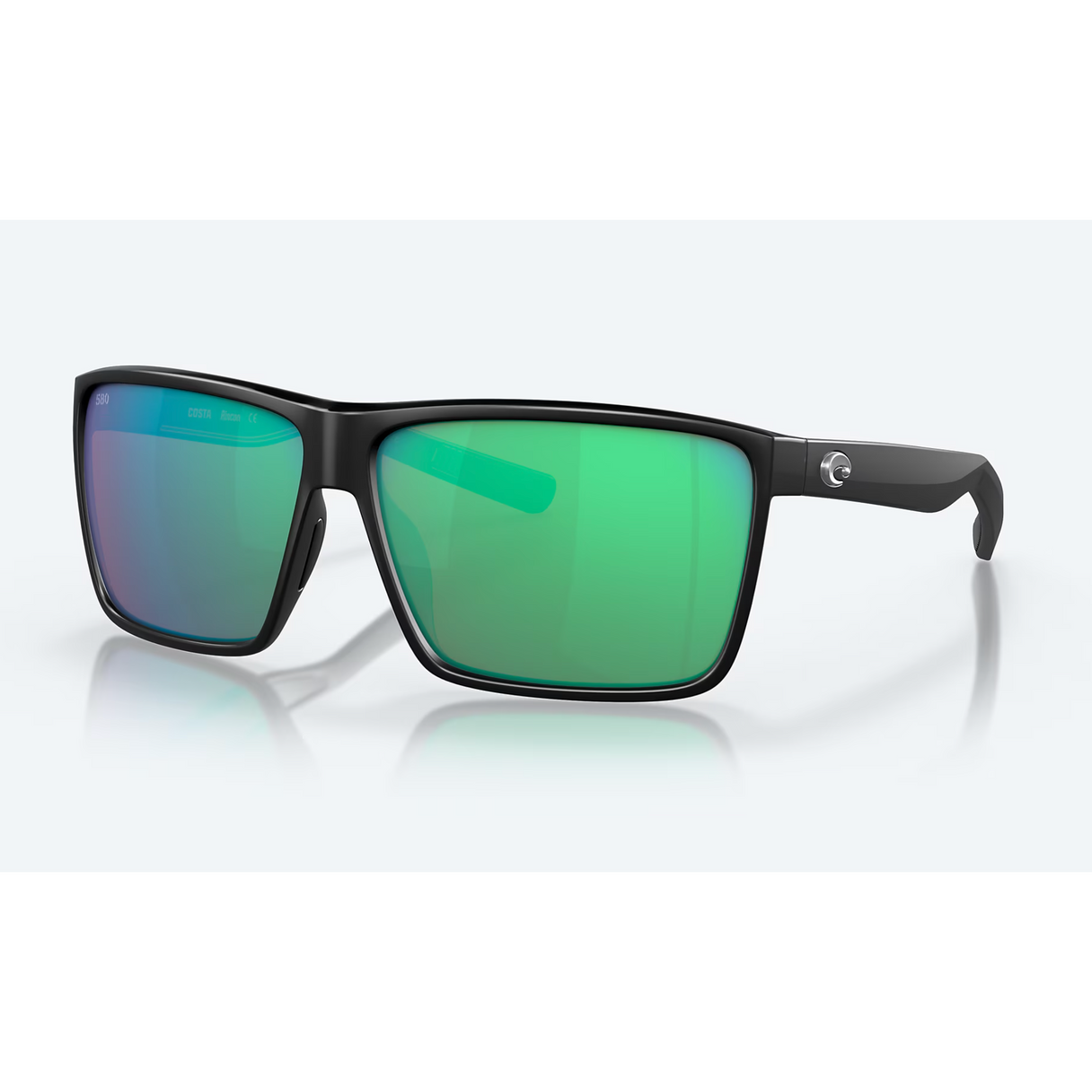 Costa Rincon Matte Black/Green Mirror 580G