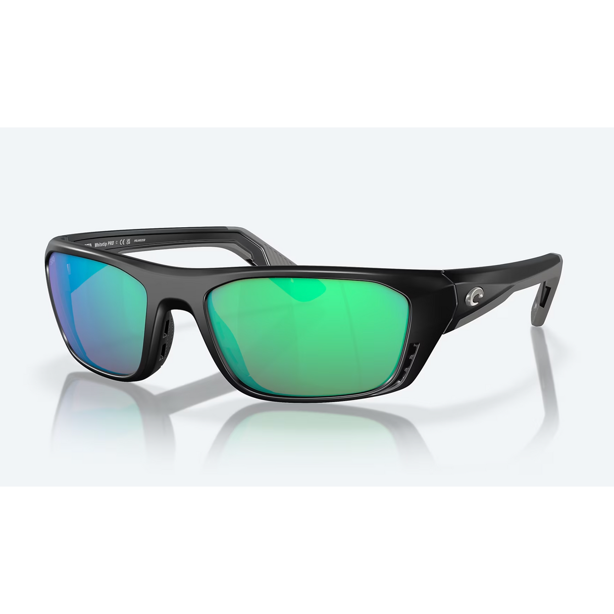 Costa Whitetip Pro Matte Black/Green Mirror 580G