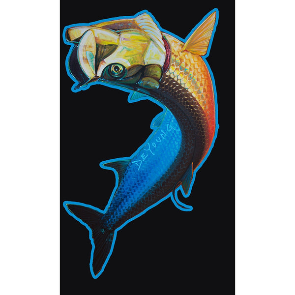 DeYoung Tarpon - 7 Mile Fred - Decal