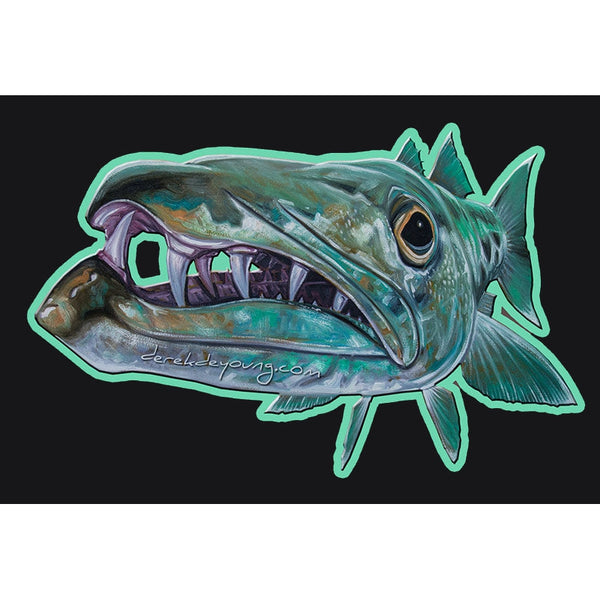 DeYoung Barracuda Cutout - Decal