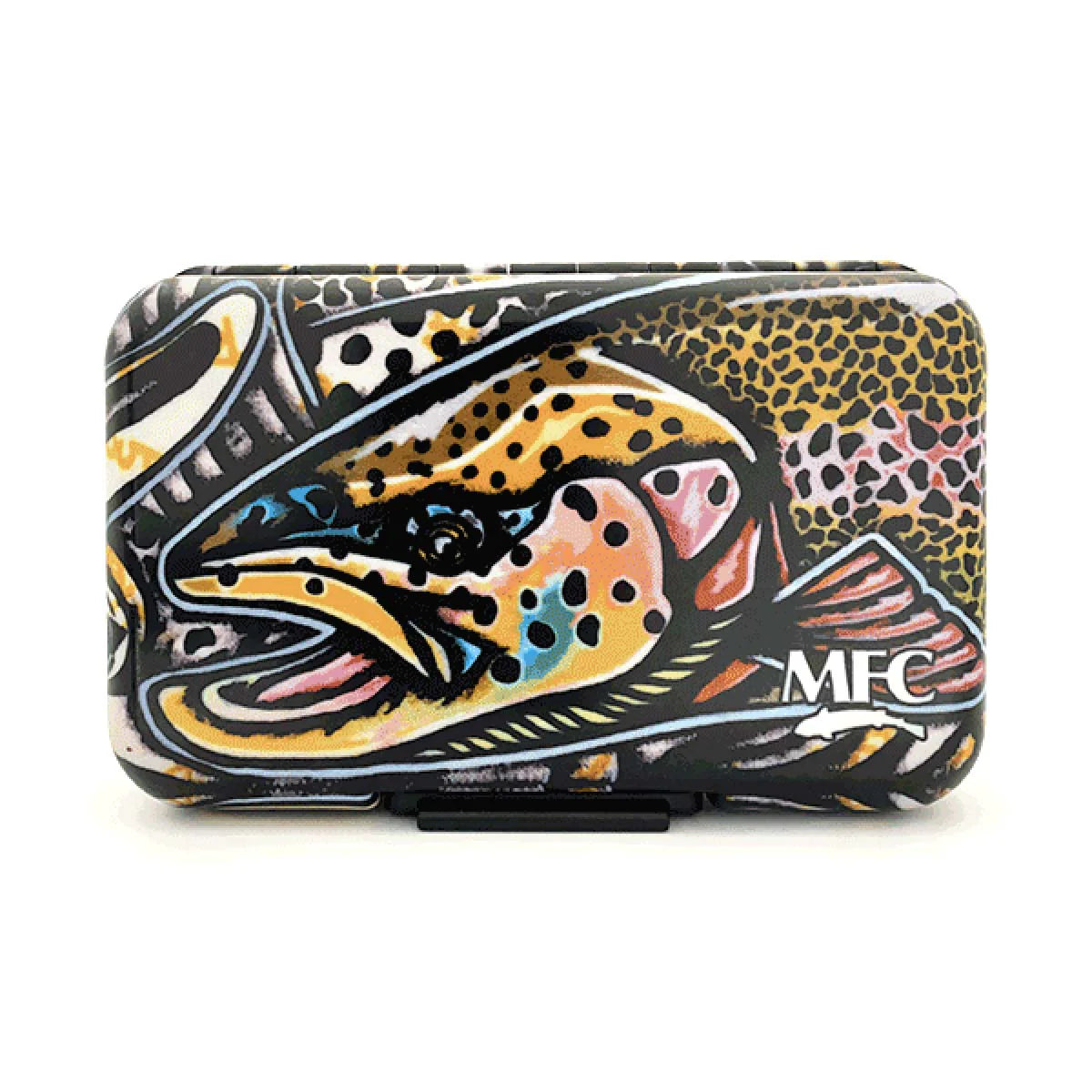 MFC Poly Fly Box - Estrada's Rainbow Trout Graffiti