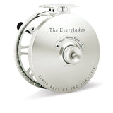 Tibor Everglades Left-Hand Retrieve Reel - Frost Silver