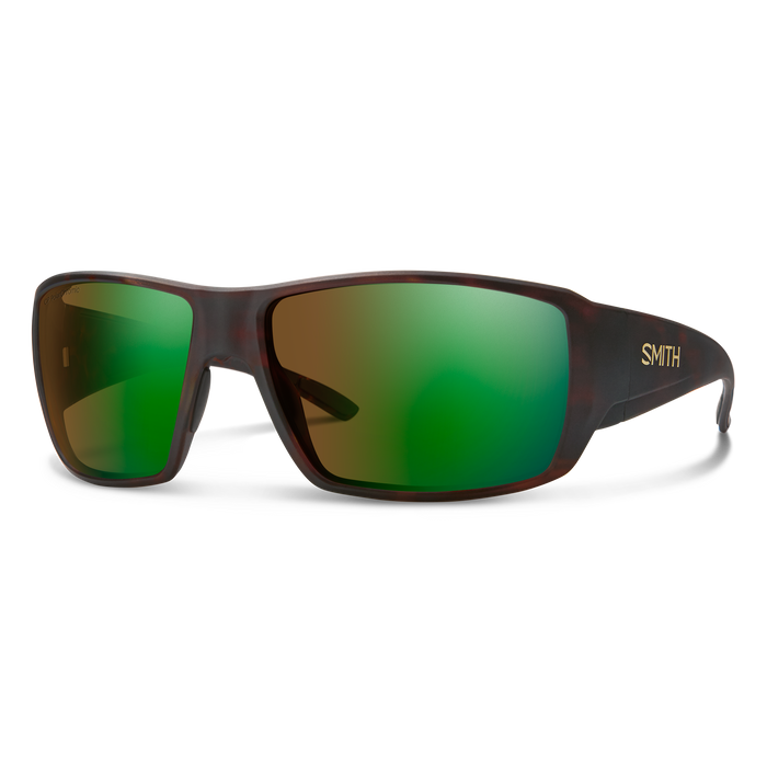 Smith Guide's Choice Matte Tortoise / ChromaPop Glass Polarchromic Brown Green Mirror