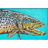 David Danforth - Oil Brown Trout